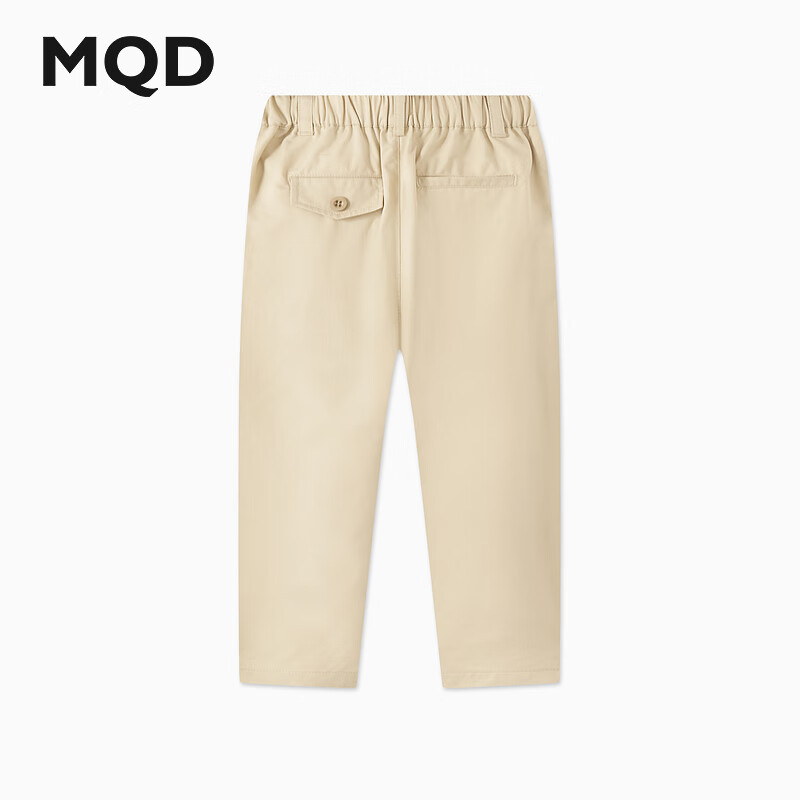 马骑顿 清仓！马骑顿（MQD）MQD童装男大童24夏潮酷百搭基础休闲裤 卡其 140cm 券后69元