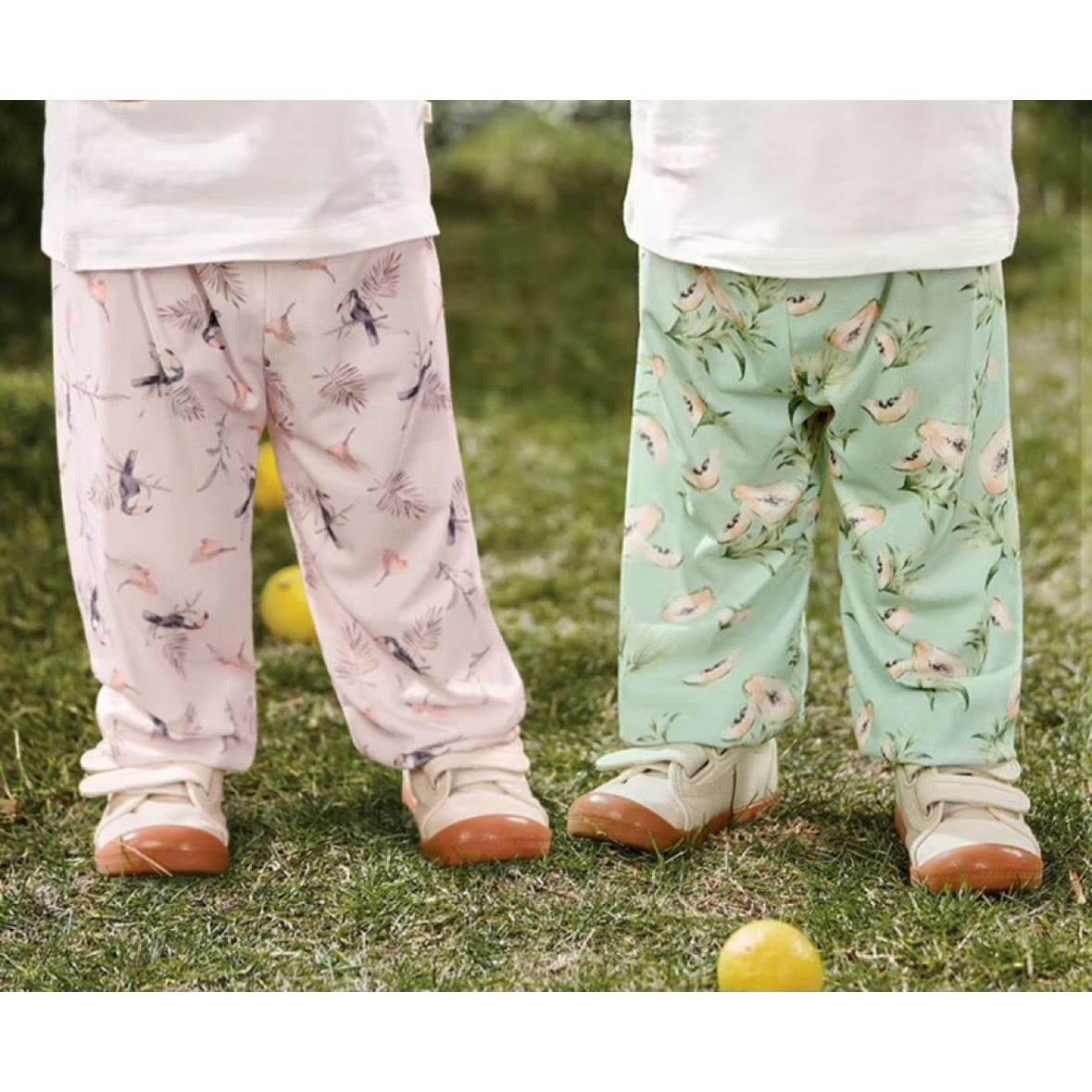 欧孕 儿童春夏季冰凉防蚊裤 透气轻薄灯笼休闲裤冰丝裤 多色任选两条 28.8元（需领券，合14.4元/件）