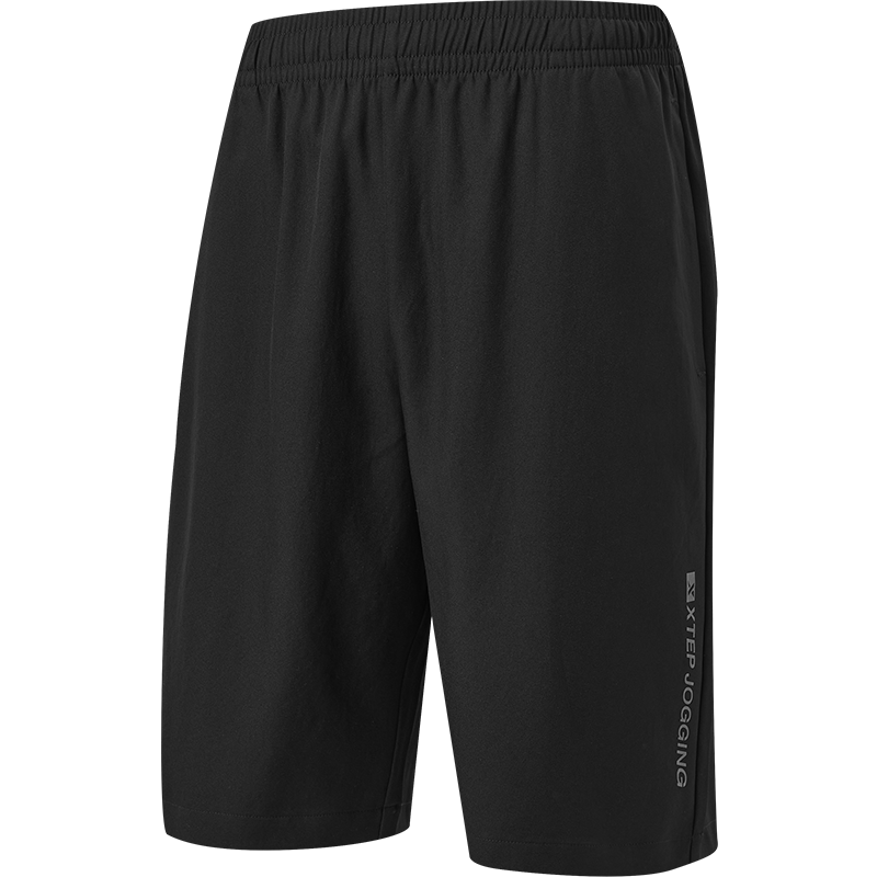 特步短裤男五分裤宽松夏新款短款运动裤速干男短裤跑步健身男裤 73元（需领券，合36.5元/件）