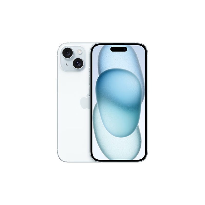 限地区，plus会员：Apple/苹果 iPhone 15 (A3092) 256GB 蓝色 支持移动联通电信5G 双卡双待手机 4872.01元