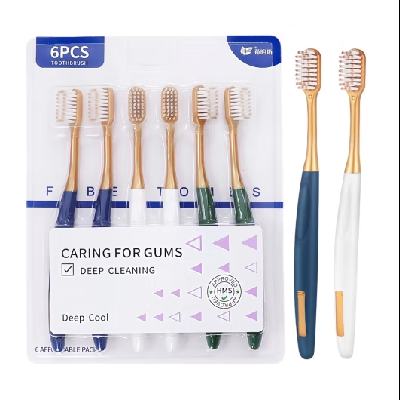 HERMS 软毛牙刷 6支 5.9元(需换购)