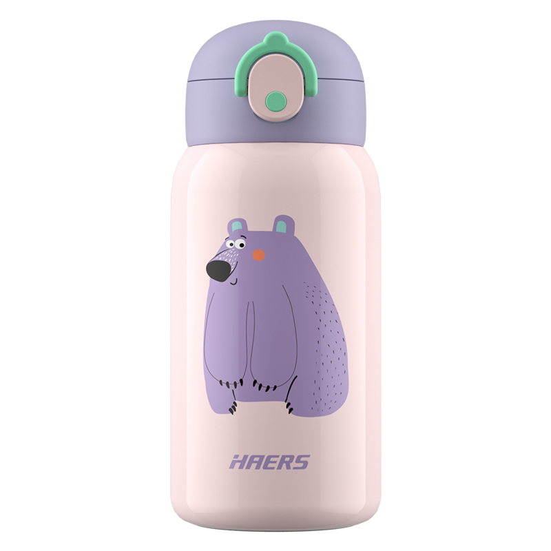 哈尔斯 动物乐园系列 HX-550-60 儿童保温杯 550ml 胖胖熊 34.55元(以旧换新后26.55)