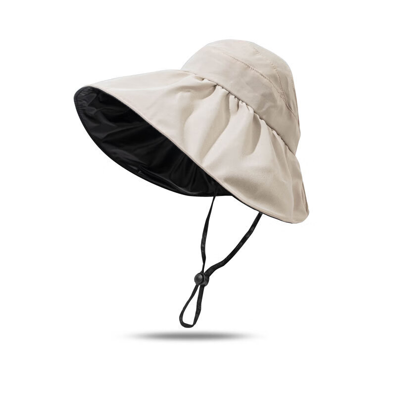 FOURDATRY 空顶黑胶防晒帽 券后24.9元