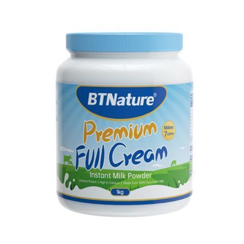 BTNature 贝特恩 蓝胖子奶粉 脱脂奶粉 1kg 券后68.9元