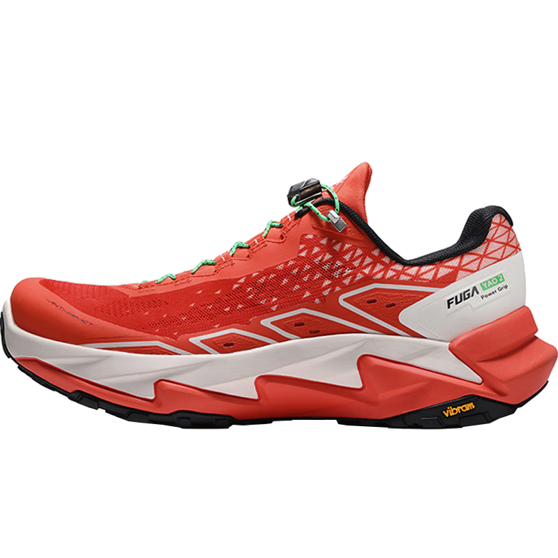 KAILAS FUGA YAO 2凯乐石缓震跑山鞋男款抓地防滑透气户外登山越野跑步训练鞋 FUGA红KS2413118  640.47元