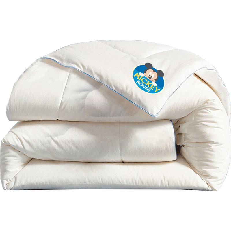 迪士尼宝宝(Disney Baby)婴儿童被子抑菌大豆秋冬季幼儿园午睡被褥120x150cm-3斤 米奇蓝 38.15元(需领券)