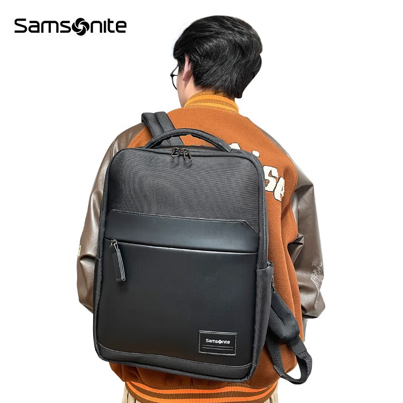 新秀丽（Samsonite）电脑双肩包背包男书包商务时尚立体大容量 382.05元（需领券）