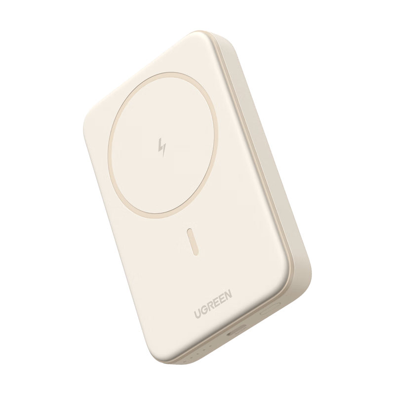 PLUS会员、国补：绿联 磁吸无线充电宝10000毫安20W快充 兼容MagSafe外接电池可上飞机移动电源 适用iPhone苹果16/15小米 75.23元（需领券）