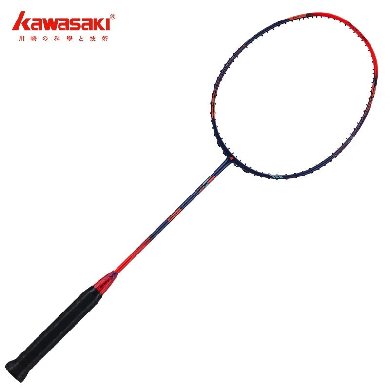 川崎 忍者全碳素羽毛球拍 忍者299 红色+赠羽毛球*3只+手胶*2 券后141元