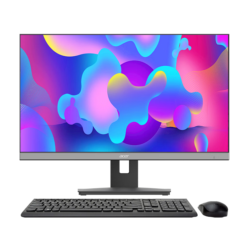 宏碁（acer）商祺 一体台式机电脑 23.8英寸（12代 N100 16G 1TG SSD）不闪屏 办公商用 国家补贴20﹪  1750.41元