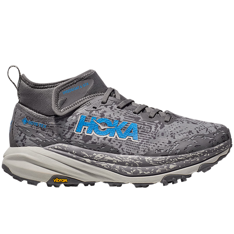 HOKA ONE ONE男款飞速羚羊 6 防水版越野跑步鞋春SPEEDGOAT 6 GTX 深灰色/星尘灰 44.5 969元(需领券)