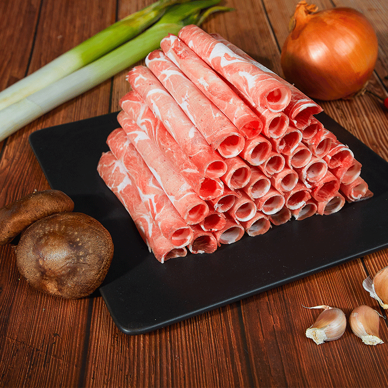 京东PLUS:草原宏宝 内蒙原切羔羊肉片 净重1斤/袋 券后26.5元包邮