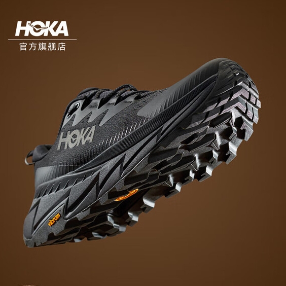京东PLUS:HOKA ONE ONE 女款天际线X徒步鞋SKYLINE-FLOAT X 黑色 675元