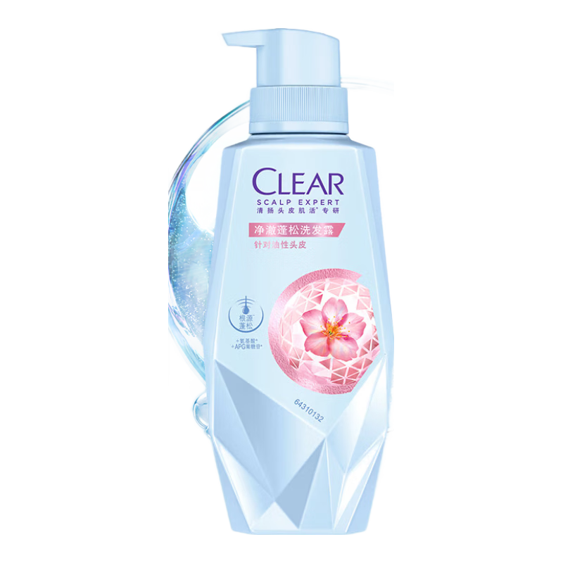 plus、需首购：清扬（CLEAR）女士头皮护理净澈蓬松控油氨基酸无硅油洗发水270g 老爸评测 27.41元