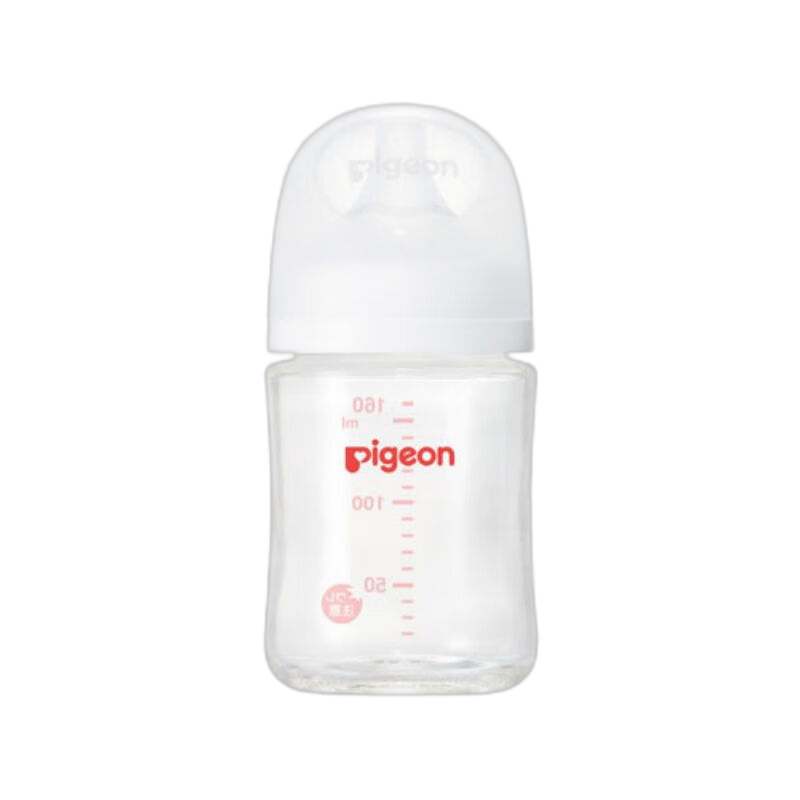 贝亲(Pigeon)婴儿宝宝玻璃奶瓶 防胀气奶瓶 第3代 宽口径自带奶嘴SS号160ml 59.35元(需领券)