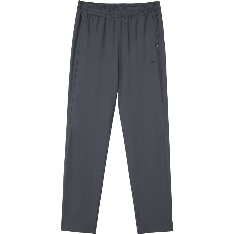 PLUS会员:骆驼CAMEL 透气梭织直筒裤子 C13BA6L6374 77元