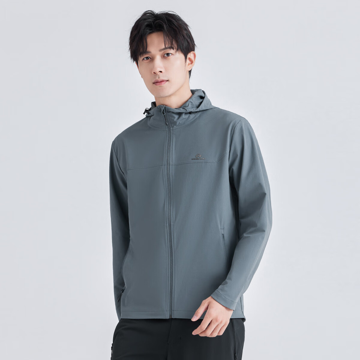 拓路者 海豹软壳衣男秋冬保暖防水防风夹克户外透气登山外套 菘雾蓝 149.32元