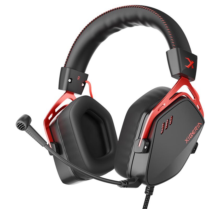 政府补贴，plus:西伯利亚 K03有线USB7.1游戏耳机电竞耳麦头戴式吃鸡FPS耳机带线控电脑办公麦克风武士黑全网热销 136.98元（需领券）