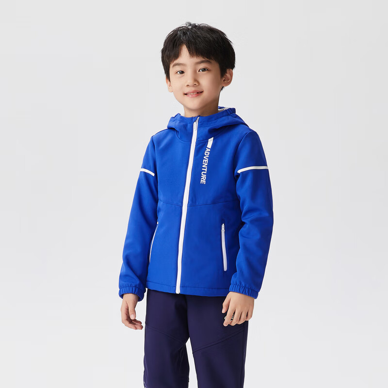 TOREAD kids 探路者儿童外套 春秋款保暖防风透气连帽外套 券后77元