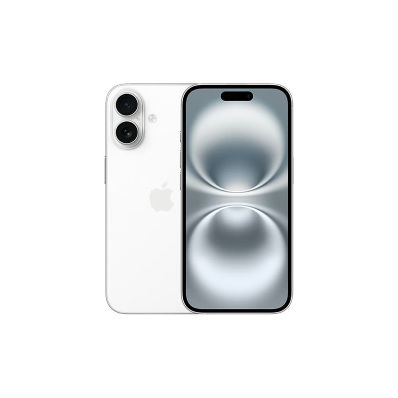 Apple 苹果 iPhone 16 128GB 白色 支持移动联通电信5G 双卡双待手机 4299元（需领券）