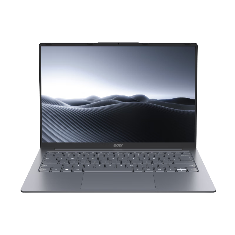 宏碁(acer)非凡Go Air 国家补贴 14英寸1Kg轻薄本 学生办公笔记本电脑 (酷睿5-210H 32G 1T 2.2K)星辰灰 3740.41元