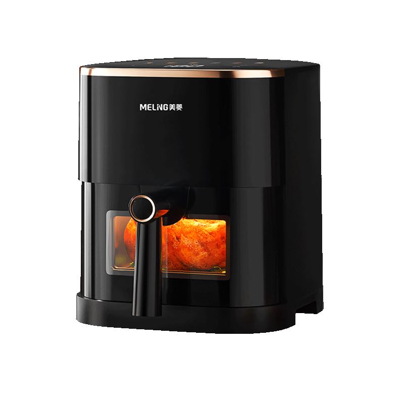 美菱(MeiLing)空气炸锅不用翻面 家用全自动 5L大容量 蒸汽嫩炸 可视大窗口 智能触控 不沾易清洗 124.54元
