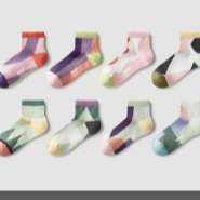 plus会员:蕉内555C袜子女士蒙德里安撞色新疆棉透气抗菌防臭短筒袜好穿搭3双装 合奏A+合奏B+合奏C 均码 25.41元（需领券）
