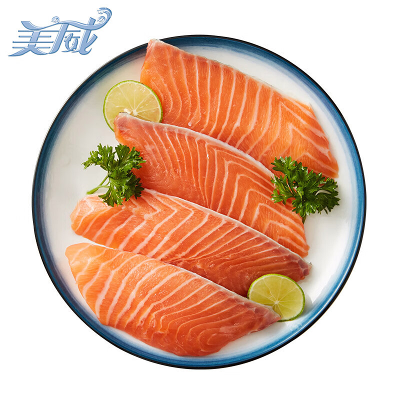 Marine Harvest 美威 原味三文鱼排 240g 72.6元