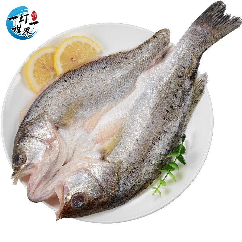 一虾一世界 海鲈鱼 400-500g/条 15.65元（需买4件，需用券）