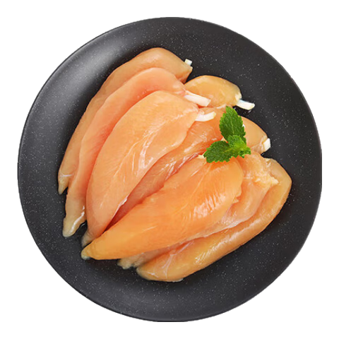 20点:上鲜 鸡小胸 1kg*7件 68.6元（合9.8元/件）