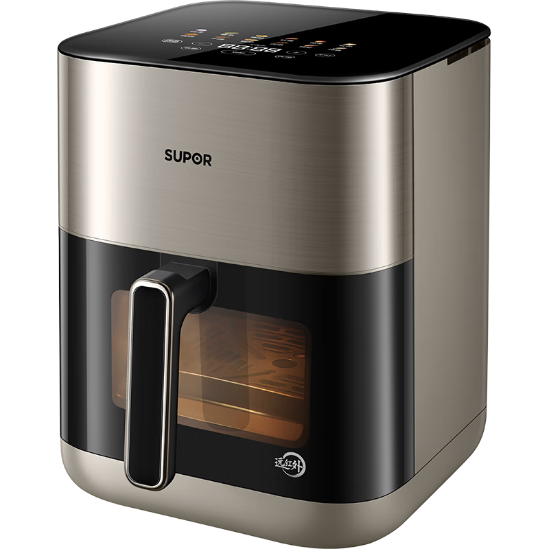 plus:苏泊尔(SUPOR)空气炸锅 远红外穿透加热家用6L大容量不用翻面薯条机蒸汽嫩炸多功能电炸锅 KD60Y883【国家补贴】 252.16元(需领券)