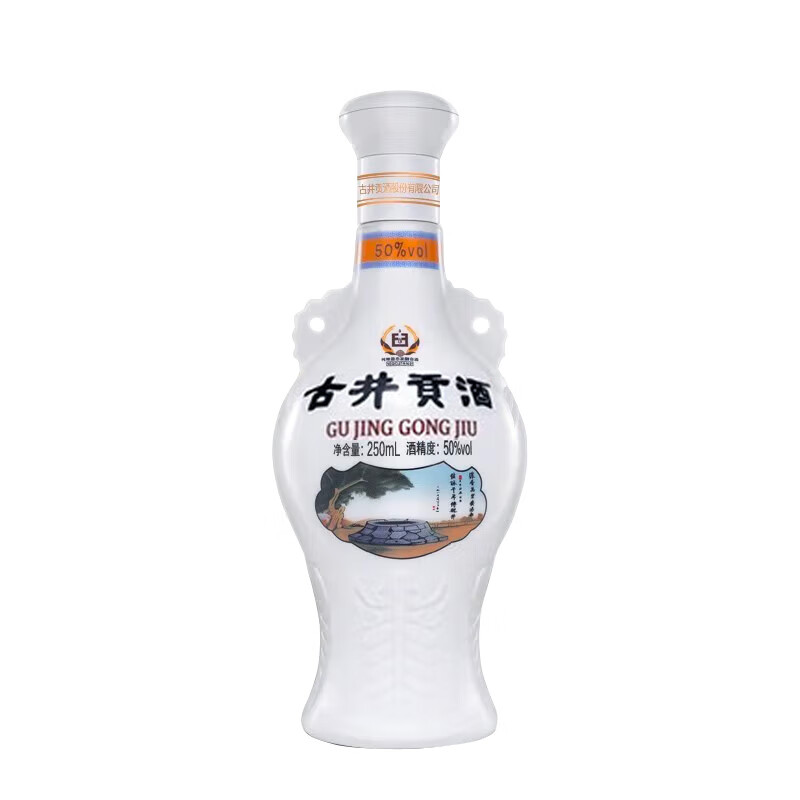 古井贡酒 怀旧小酒 50度 浓香型白酒 250ml 单瓶装 0.95元