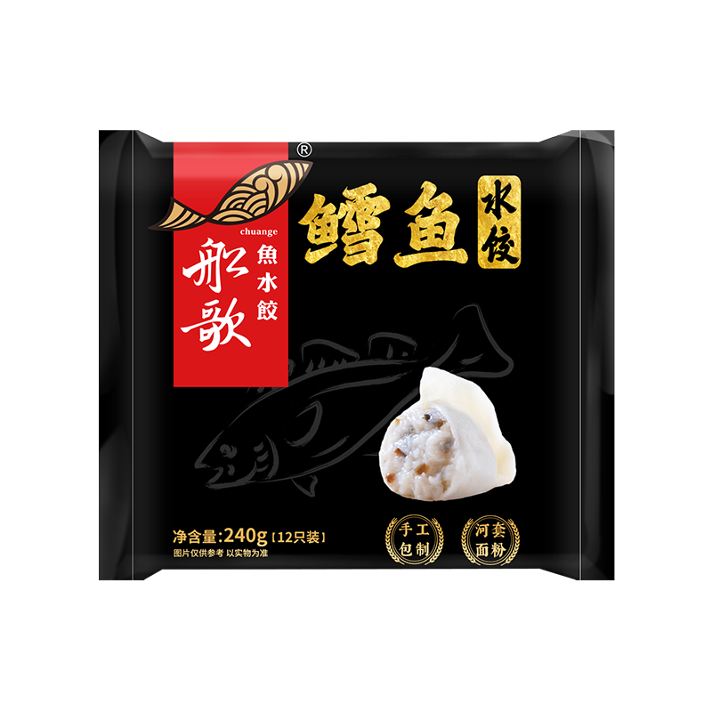 PLUS会员：船歌鱼水饺 船歌 鳕鱼水饺240g/袋 12只（多款可选） 97.3元（需领券，合19.46元/件）