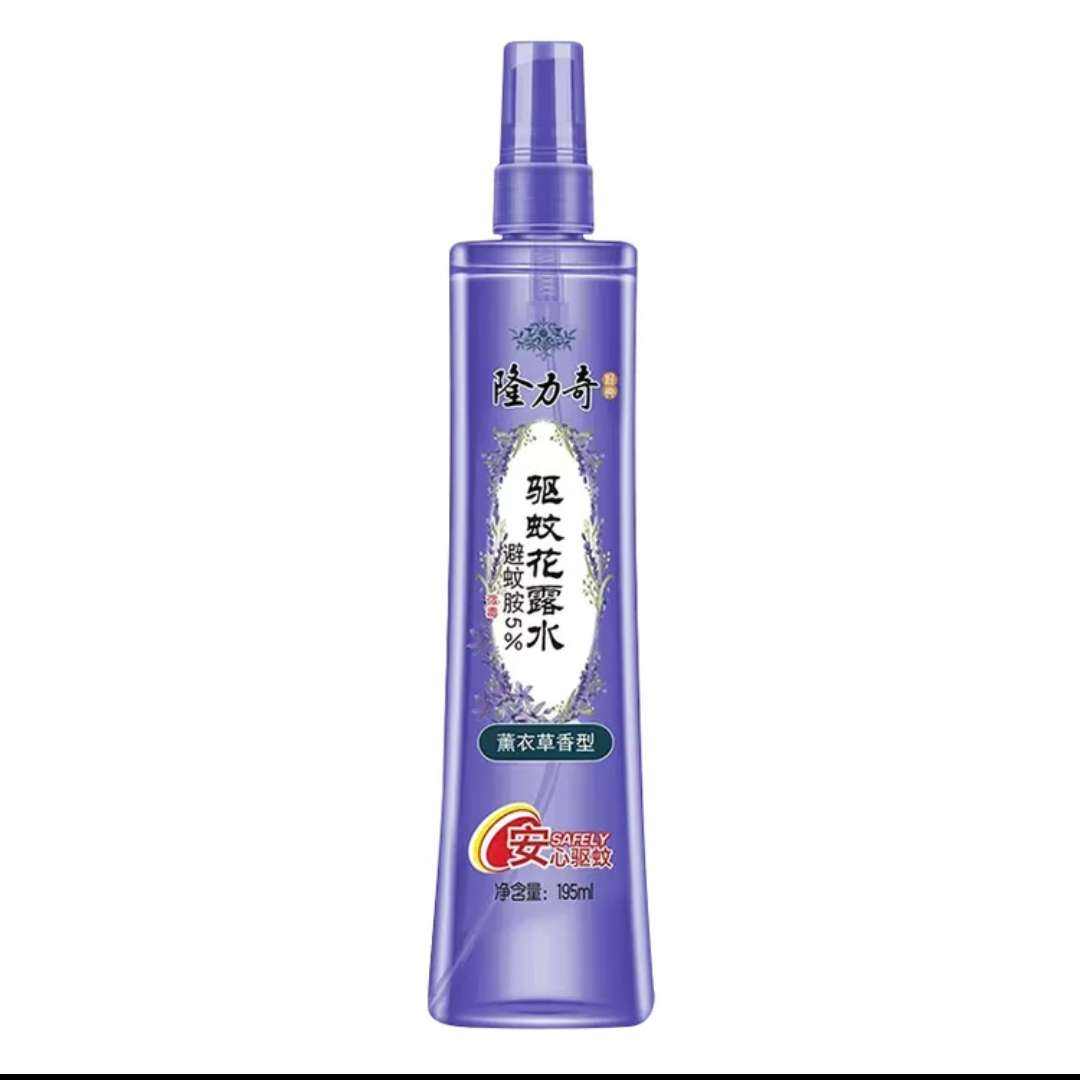 隆力奇 驱蚊花露水 195mL/瓶 6.9元(需领券)(微信小程序凑单价格更低)