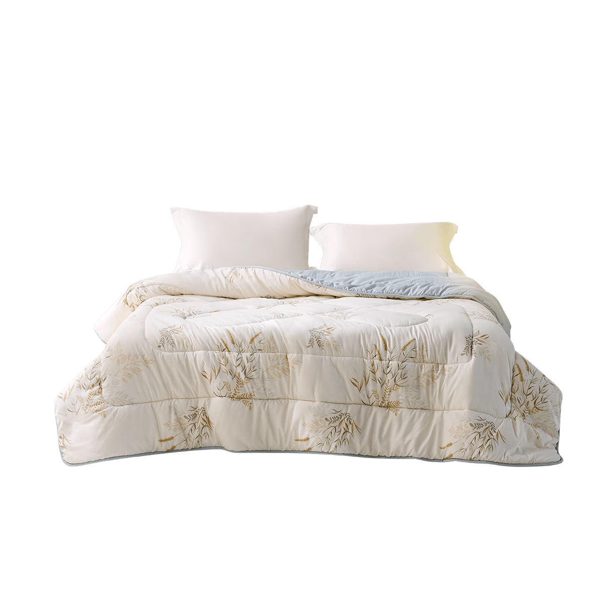 PLUS会员、限地区:LOVO罗莱生活 倍·蓬松 A类抗菌 纤维春秋被 4斤 220*240cm 118.12元