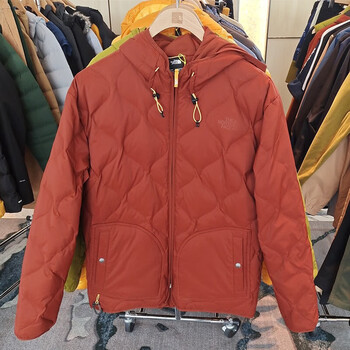 THE NORTH FACE 北面 羽绒服休闲外套男秋冬户外衍缝轻便保暖夹克83SB UBC/棕色 XXL