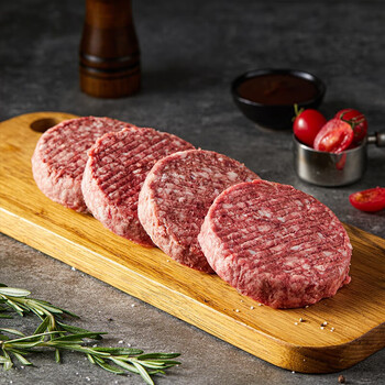 游牧御品 谷饲牛肉饼 8片 1.6斤*5件