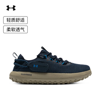 安德玛（UNDERARMOUR）春夏Venture男女同款厚胎运动休闲鞋3027562暴雨灰101 42.5