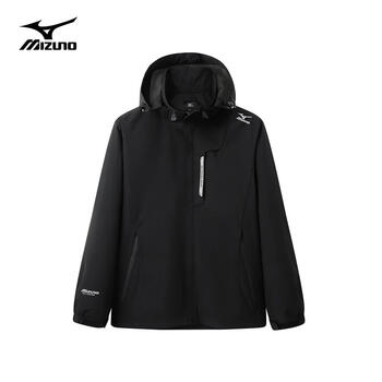 20点开始、移动端、京东百亿补贴：Mizuno 美津浓 双11开门红！秋冬款防风防水三防登山冲锋衣（多色任选 男女同款）