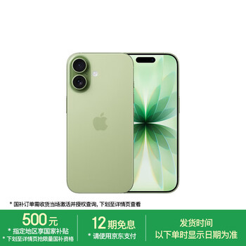 苹果 Apple 购买 iPhone 17 256GB 鼠尾草绿色