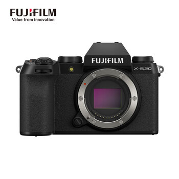 富士 FUJIFILM X-S20 APS-C画幅 微单相机 黑色 单机身