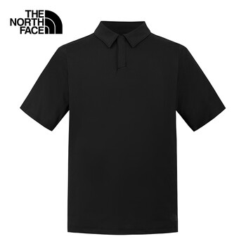 The North Face 北面 POLO衫男 户外运动休闲防晒速干T恤 春夏短袖商务半袖 8DFT JK3