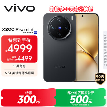 vivo X200 Pro mini 手机 6.31英寸纤薄小直屏 16+512G