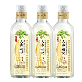 伊利 伊刻活泉人参枸杞养生水 455ml*3瓶