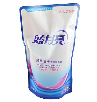 蓝月亮薰衣草深层洁净洗衣液袋装 500g